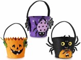 Set 3 gentute Halloween textil multicolor II cm &Oslash; 14 cm x 23 H