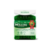 Moller&#039;s Ulei de ficat de cod Omega-3, 120 capsule