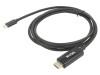 Adaptor USB 3.1 HDMI USB C Aurit 1.8m Negru PVC, VCOM