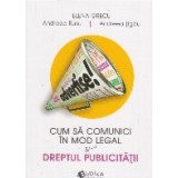 Cum sa comunici in mod legal sau dreptul publicitatii