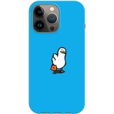 Husa compatibila cu Apple iPhone 12 Pro Max Duckduckgo, Silicon, TPU, Viceversa