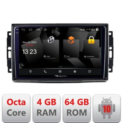Navigatie Chrysler Jeep 5510-202 Android Octa Core 720p 4+64 DSP 360 camera carplay android auto CarStore Technology