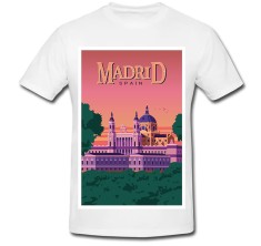 Tricou &amp;quot; Madrid, Spain &amp;quot; foto