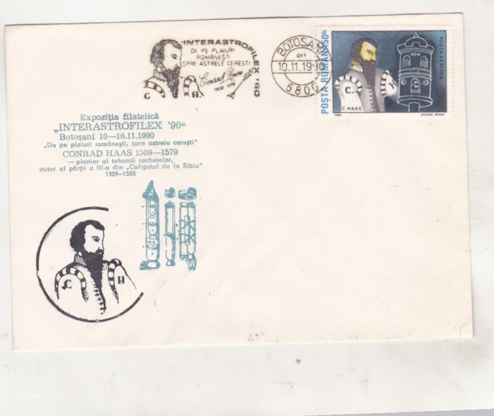 bnk fil Plic ocazional Interastrofilex `90 - Botosani 1990