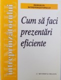 CUM SA FACI PREZENTARI EFICIENTE -MANUAL INTREPRINZATORULUI , 1999