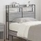 vidaXL Tăblie cap cu raft cu headboard sonoma gri 100 cm Lemn compozit 859683