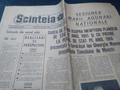 ZIARUL SCANTEIA 22 DECEMBRIE 1965 SESIUNEA MARII ADUNARI NATIONALE