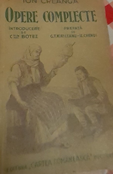 OPERE COMPLECTE ION CREANGA 1936
