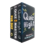 Collins Quiz Puzzles 3 Books Collection Set Pack (Collins Quiz Night, Collins Quiz Master &amp; Collins Pub Quiz)