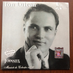 ion luican cd disc muzica populara folclor colectia jurnalul national nr. 17 VG+