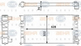 Radiator, racire motor VW GOLF IV Cabriolet (1E7) (1998 - 2002) HELLA 8MK 376 713-421