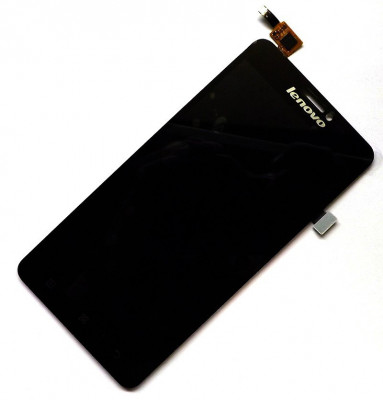 LCD+Touchscreen Lenovo S850 BLACK foto