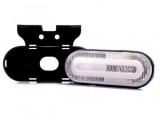 Lampa Gabarit LED Fristom FT-072-B ALB 12-36V, Omologare E9, EMC, Montaj Orizontal/Vertical, Protectie Polaritate Inversa