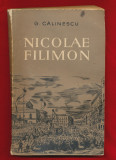 George Calinescu, &quot;Nicolae Filimon&quot; Editura Stiintifica, 1959