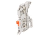 Terminal de &Icirc;mbinare pentru Șine 0,2-2,5mm&sup2;, Gri, 6mm