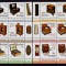 RO 2020 LP 2303 &quot;Colectii Rom. Cutii Muzicale&quot; ,triptic: 3 marci+2 tabs, MNH