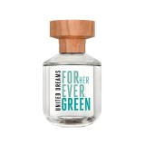 Benetton United Dreams Forever Green For Her Eau de Toilette pentru femei EDT 80 ml