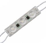 Modul LED 220V AC, 3 LED SMD3030, 1.55W, IP67, 165 , alb rece, 72x16x11mm, pentru reclame si exterior