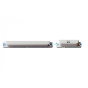 LG P970 Optimus Butoane laterale albe, volum și buton G piesă de schimb albă 40944 foto