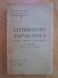 Jean Cassou - Litterature espagnole