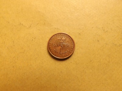 Suedia 1 Krona / Coroana 2016 - MS 6 foto