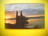 HOPCT 6109 RASARIT DE SOARE PE LACUL GALILEEEA -ISRAEL-ASIA -NECIRCULATA