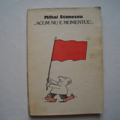 Acum nu e momentul... - Mihai Stanescu