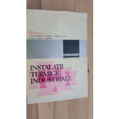Instalatii termice industriale- I. Gh. Carabogdan, A. Badea