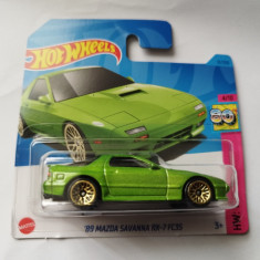 bnk jc Hot Wheels '89 Mazda Savanna RX-7 FC3S - 2023 HW The `80s 4/10