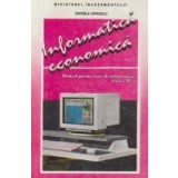 Informatica economica - Manual pentru licee de informatica, clasa a XI-a