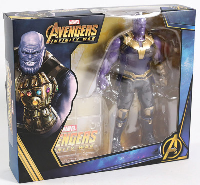 Figurina Thanos Marvel MCU Avanger Infinity War 17 cm foto