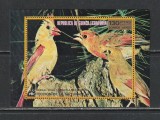 Guinea Ecuatoriala 1976 - Pasari din America de Nord S/S 1v MNH