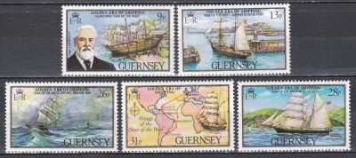 Guernsey 1983 - Navigare, MNH foto