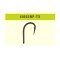 CARLIGE MUSTAD CRAP XV2 WEED CU OCHET NICHEL NEGRU NR.1 10BUC/PL