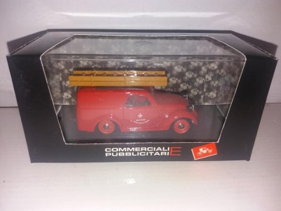 Macheta Fiat 500B Pompieri - 1946-1949 scara 1:43 BRUMM foto