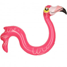 Flamingo plutitor gonflabil pentru piscina, roz, 131 cm