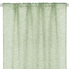 Perdea Decorativă, Model Tifon, Culoare Verde Menta, Dimensiuni 140x260 cm, Material Poliester, Oem
