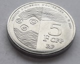 349. Moneda Emisiunile D&#039;Outre Mer 5 francs 2021, Australia si Oceania