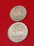 Lot 2 monede Spania: 5 (cinco) cents + 10 (diez) cents [centi] 1945 [poze]