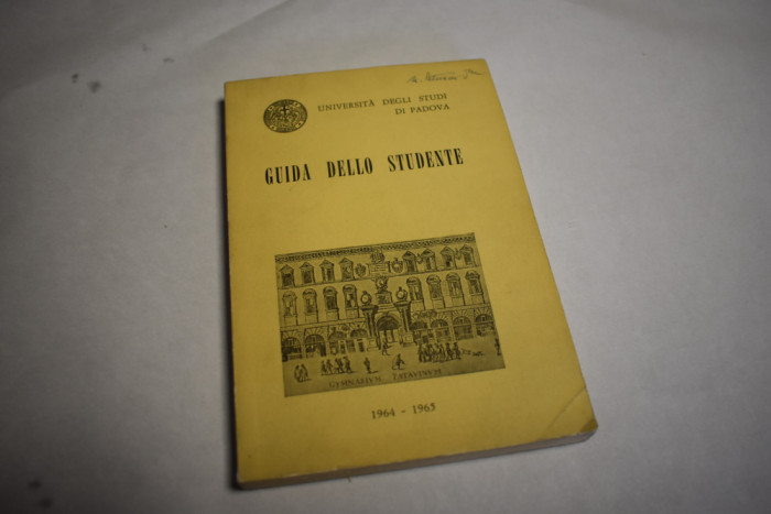 Guida dello studente 1964-1965 Universita degli Studi di Padova