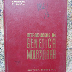 Introducere in genetica moleculara - I Moraru