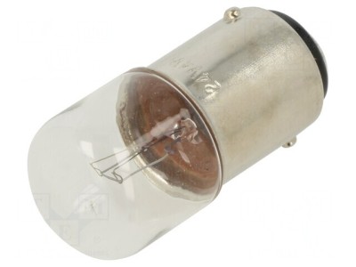 Lampă Miniaturală Transparentă 24V foto