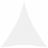 VidaXL Parasolar, alb, 5x6x6 m, țesătură oxford, triunghiular
