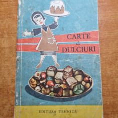 carte de bucate - carte de dulciuri - din anul 1962 - 447 retete