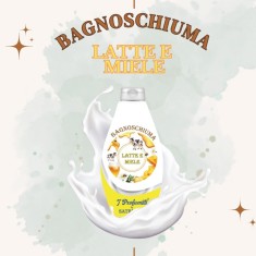 Gel de dus LATTE Y MIELE 450 ml