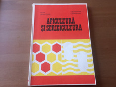 apicultura si sericicultura albine ed. didactica si pedagogica 1978 RSR miere foto