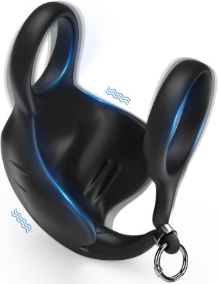 Inel penis Vibe Double Rings and Ball Holder foto