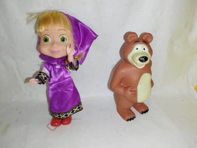 bnk jc Masha si ursul - set figurine foto