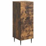 vidaXL Bufet Stejar fumuriu 33 x 34,5 x 89,5 cm Lemn prelucrat 894830