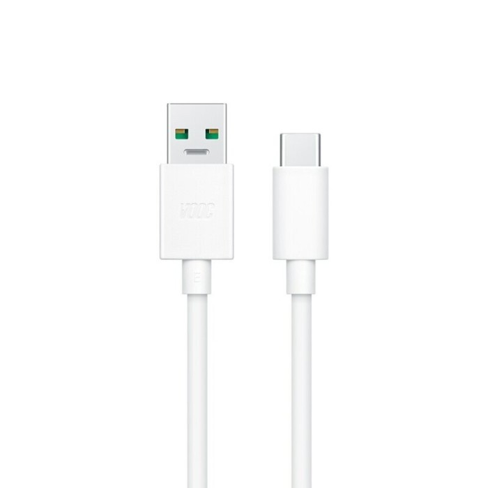 Cablu date si incarcare rapida SuperVOOC 5A, PRESTIGE CHARGE&reg;, pentru Oppo, PREMIUM, USB la USB-C, Type C, 2m, alb